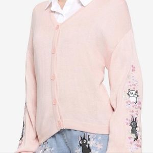 Her Universe Studio Ghibli Kiki's Delivery Service Jiji & Lily Skimmer Cardigan
